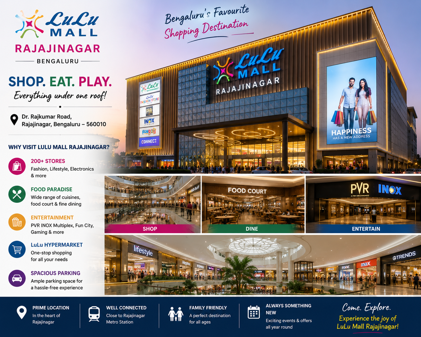 Lulu Mall Rajajinagar, Bengaluru